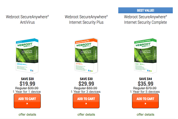 50% Off Webroot SecureAnywhere
